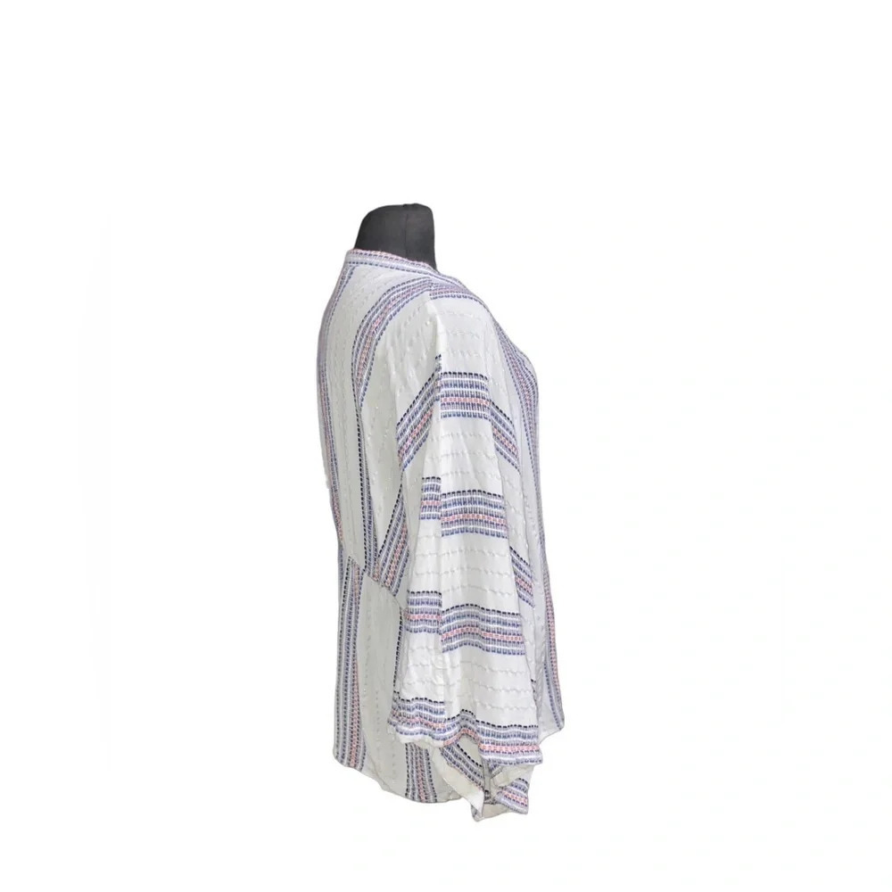 Sim & Sam Bohemian Open Front Kimono Cardigan L/ XL - Picture 3 of 6